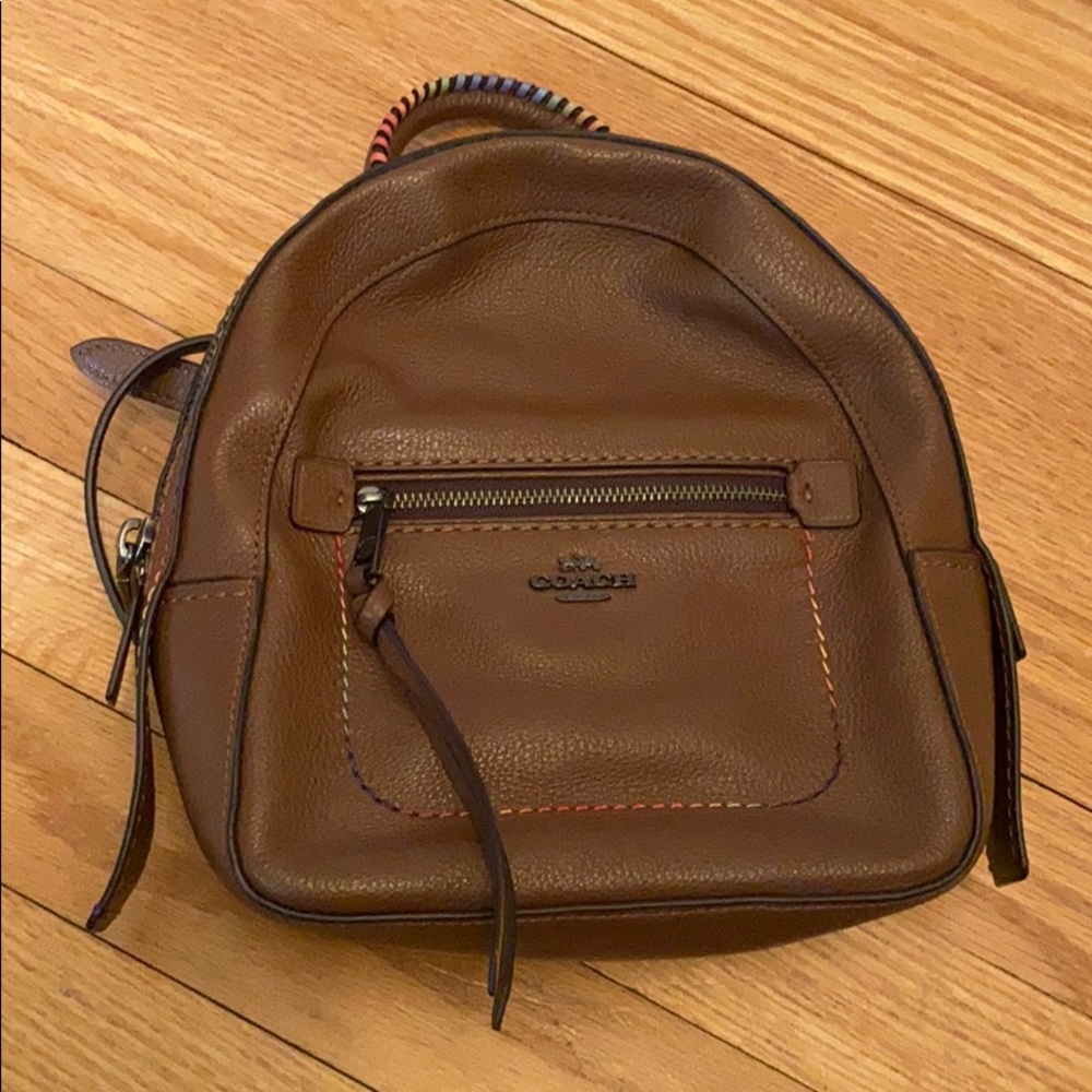 Coach backpack purse